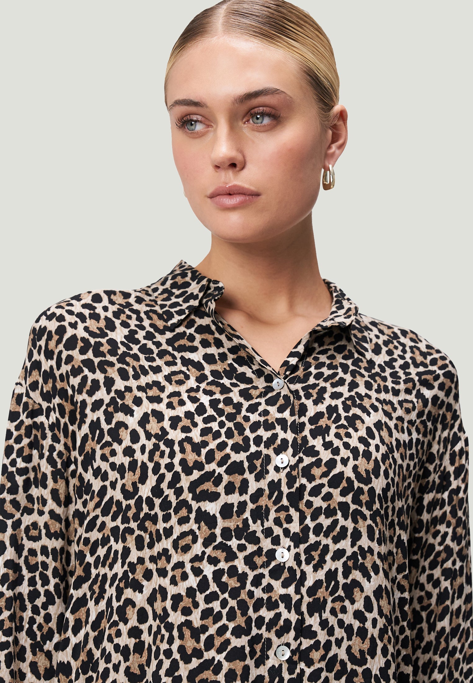 Hemdbluse - Animalprint