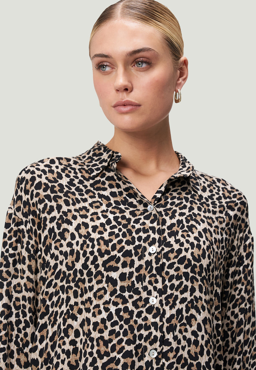 Hemdbluse - Animalprint