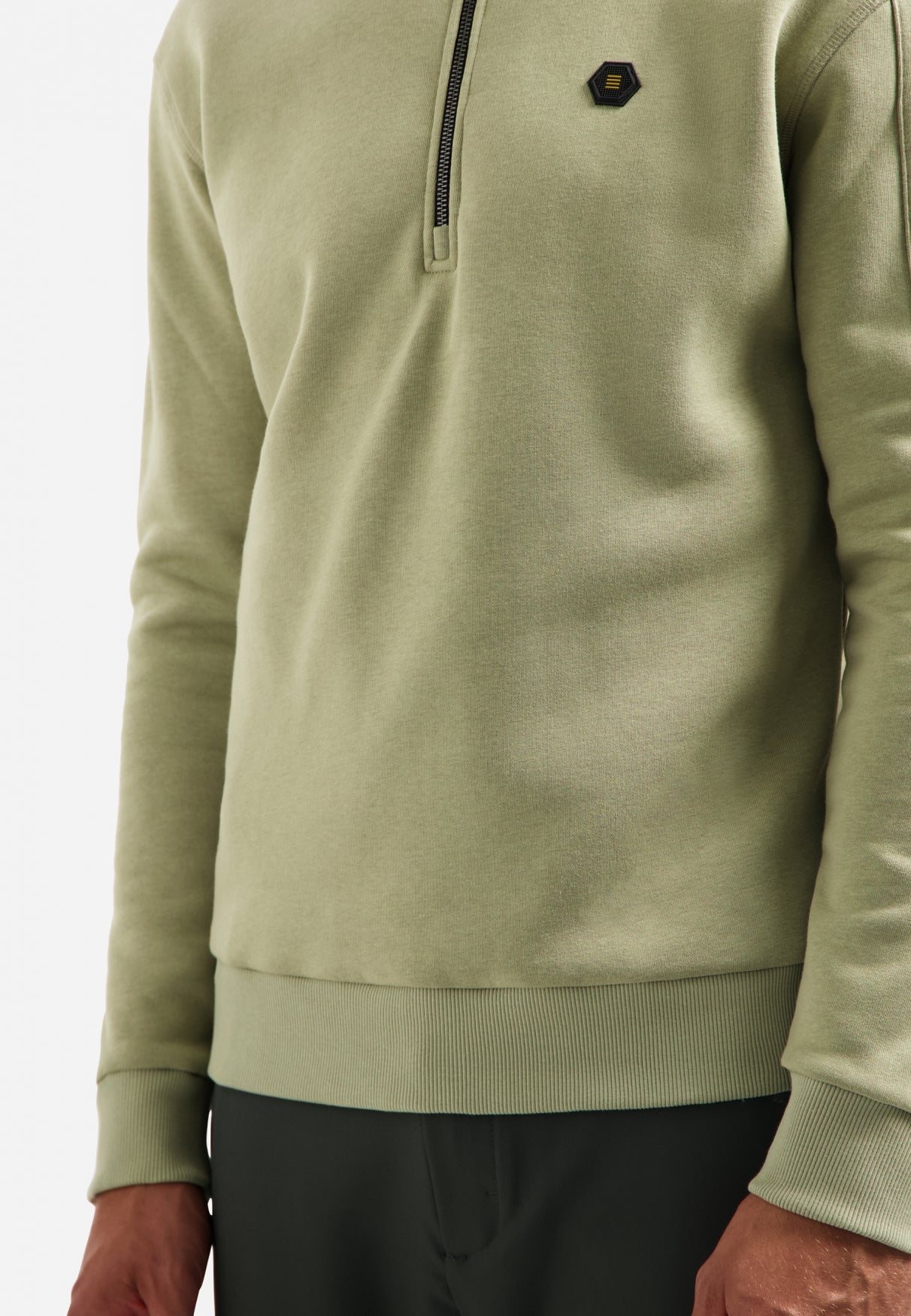 Sweatshirt - Stehkragen