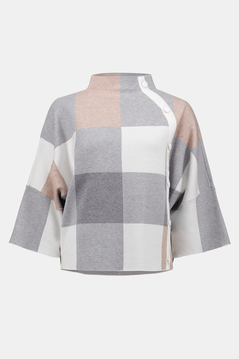 Pullover -Jacquardkaro