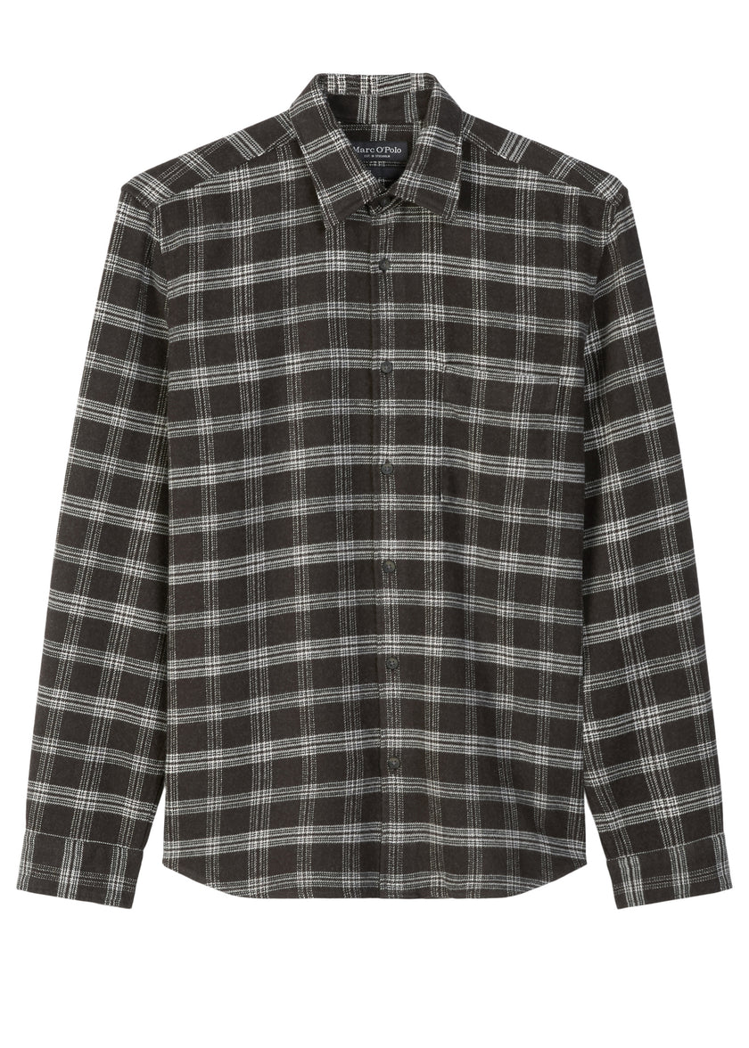 Langarmhemd - Kentkragen