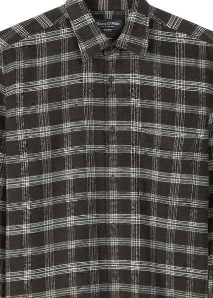 Langarmhemd - Kentkragen