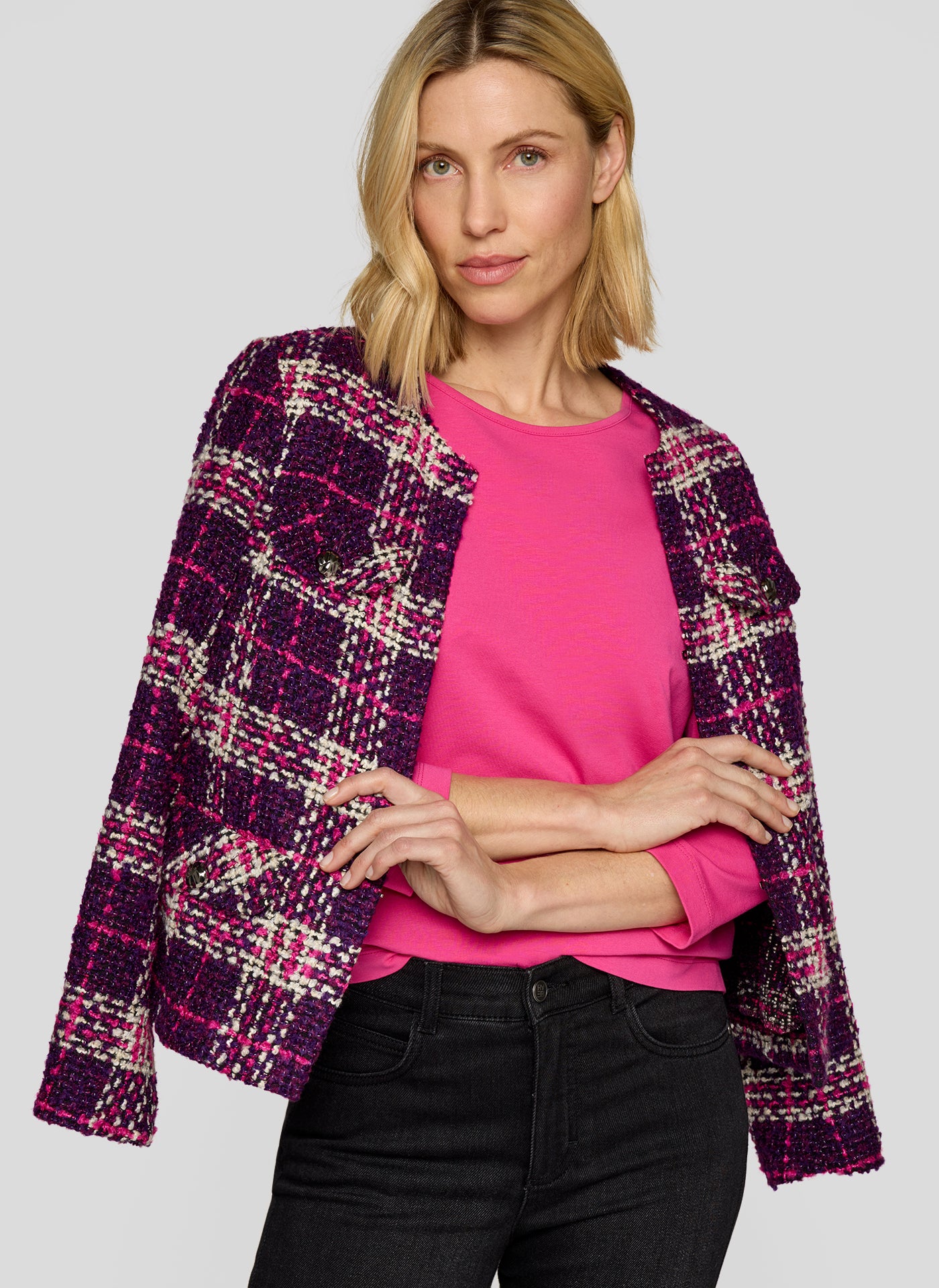 3/4 Armshirt - Purple Clouds