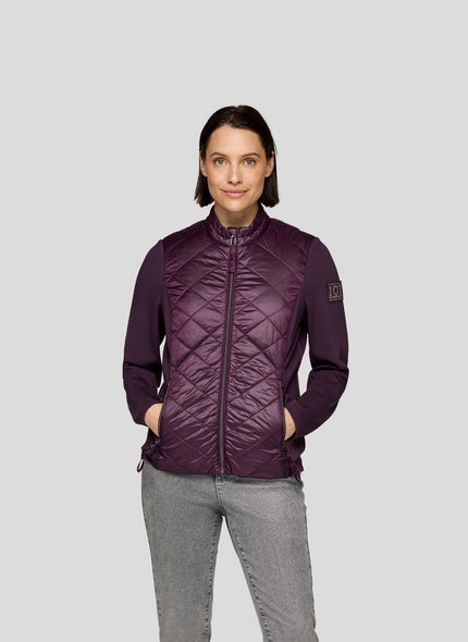 Steppjacke - Purple Clouds