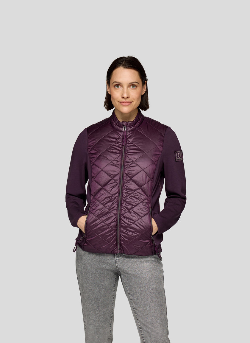 Steppjacke - Purple Clouds