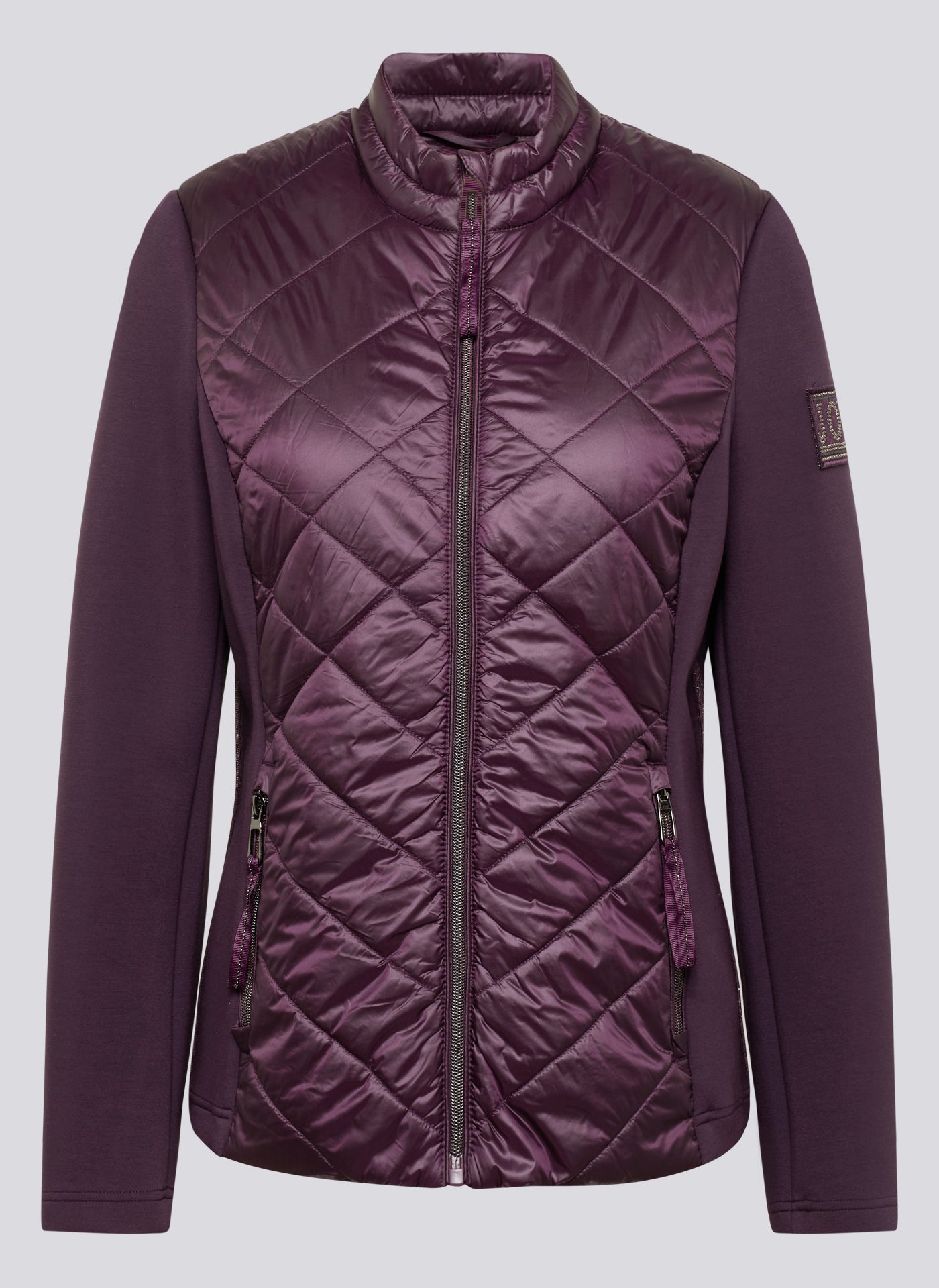 Steppjacke - Purple Clouds