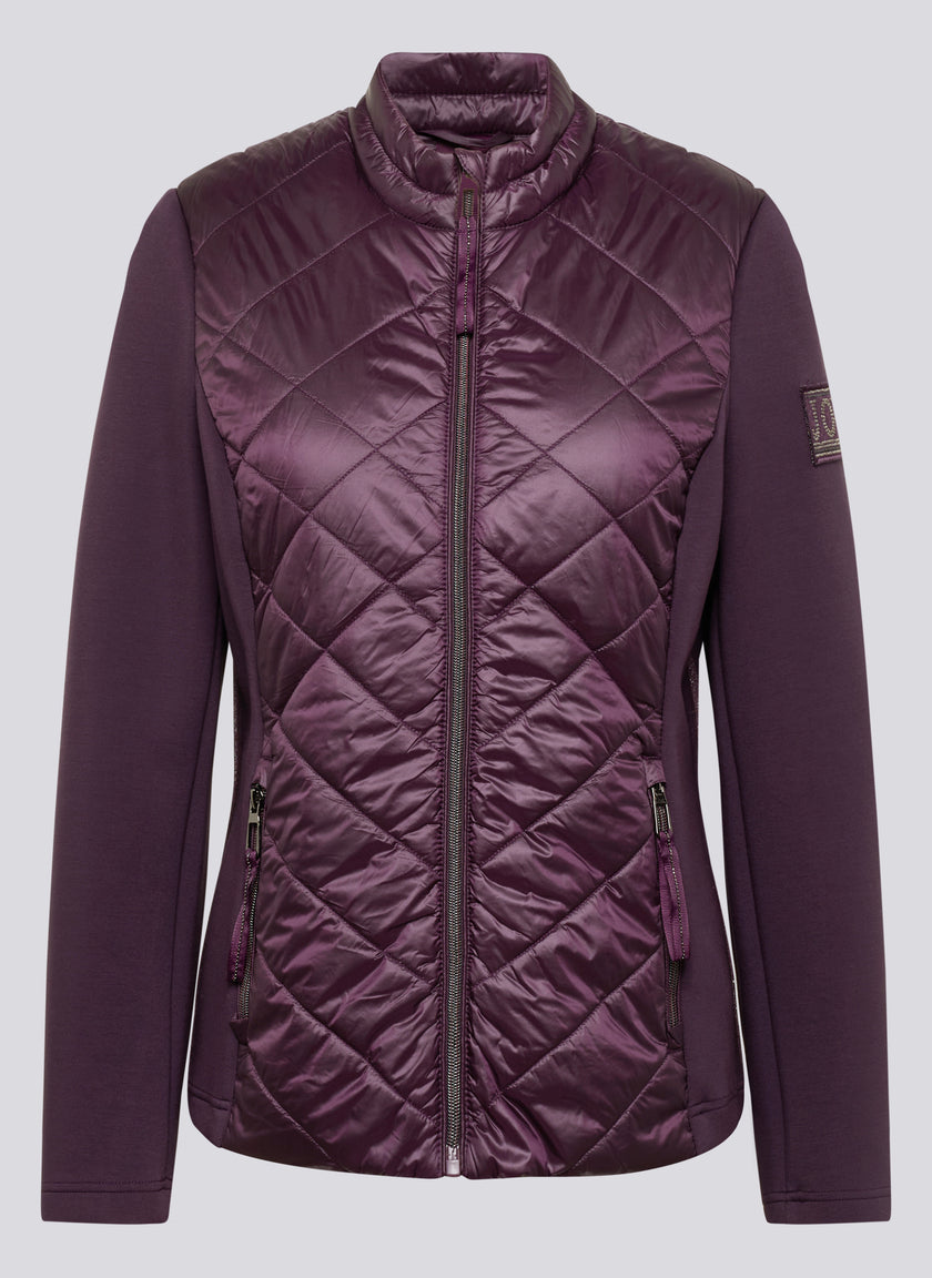 Steppjacke - Purple Clouds