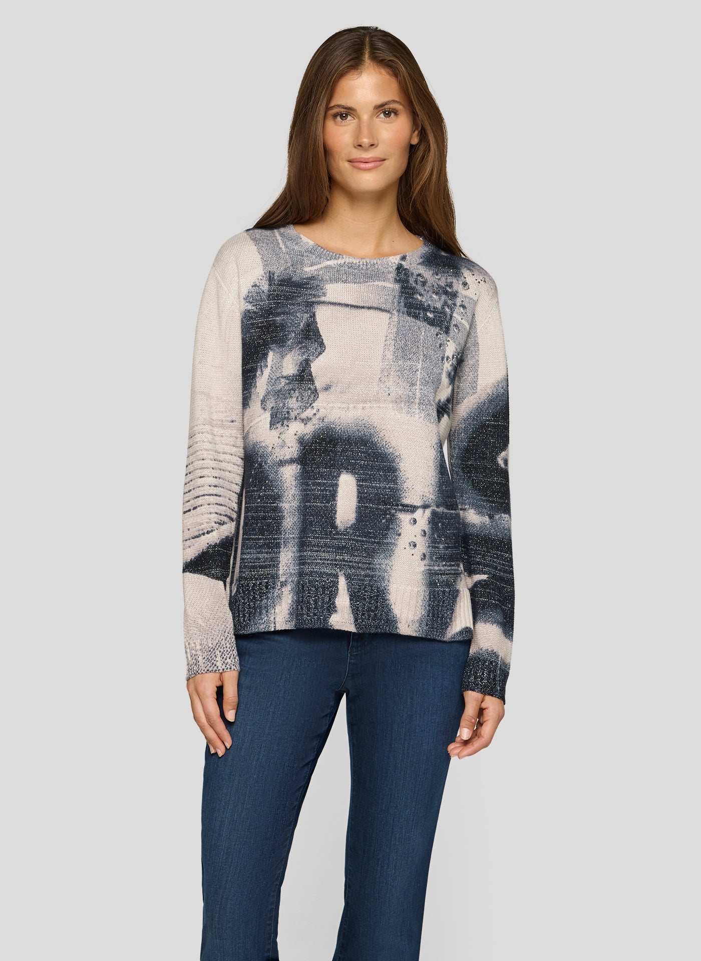 Pullover - Purple Clouds