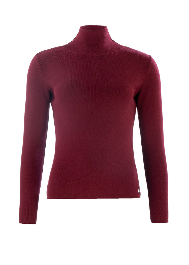 Strickpullover - Rollkragen