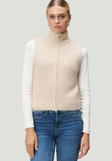 Strickweste - Reißverschluss