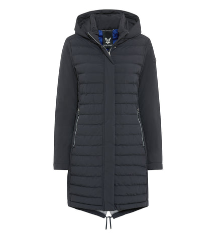 Steppkurzmantel - Kapuze