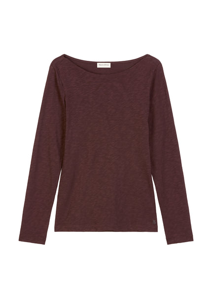 Langarmshirt - Boatneck