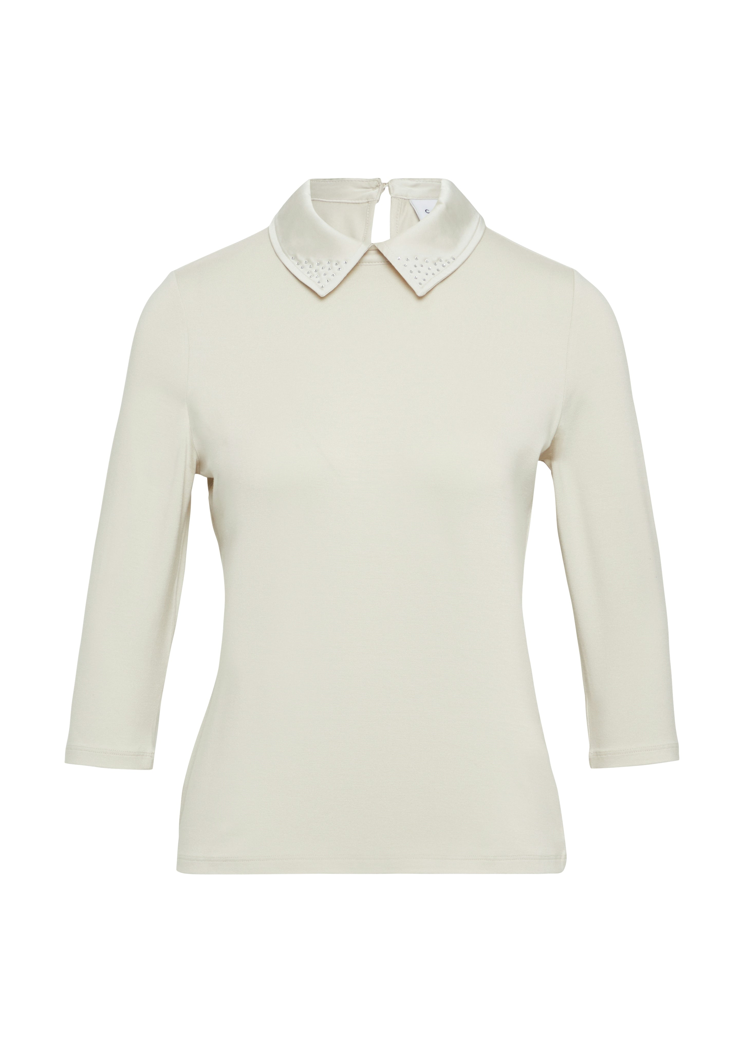 T-Shirt - Satinkragen