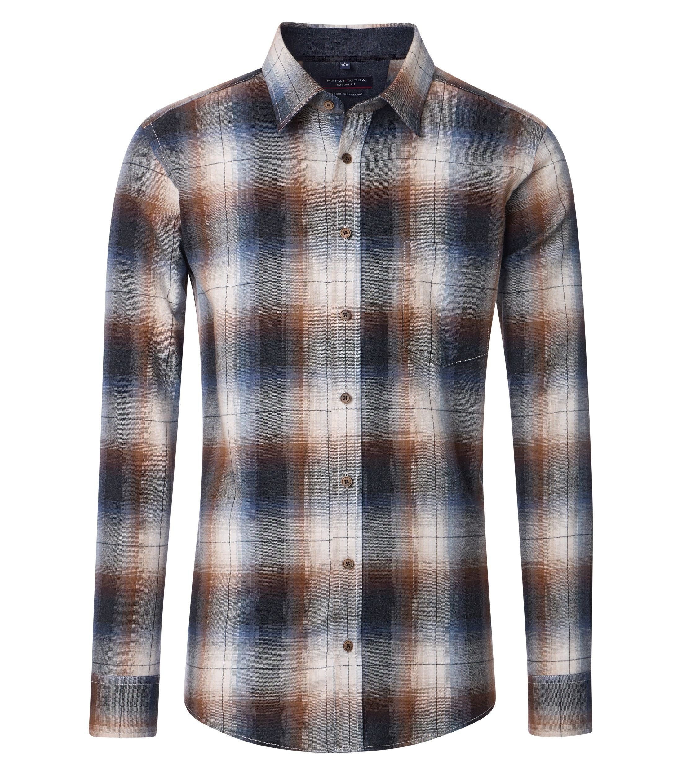 Flanellhemd - Regular Fit