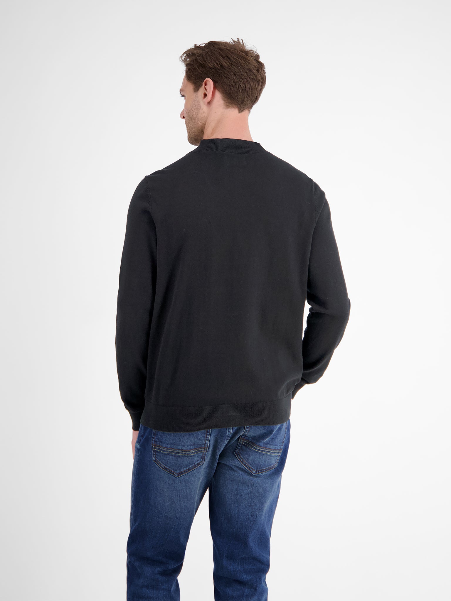 Pullover - Stehkragen