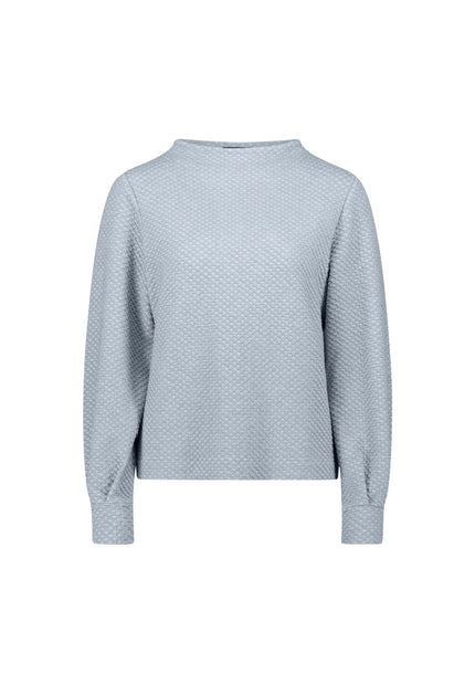 Sweatshirt - Stehkragen