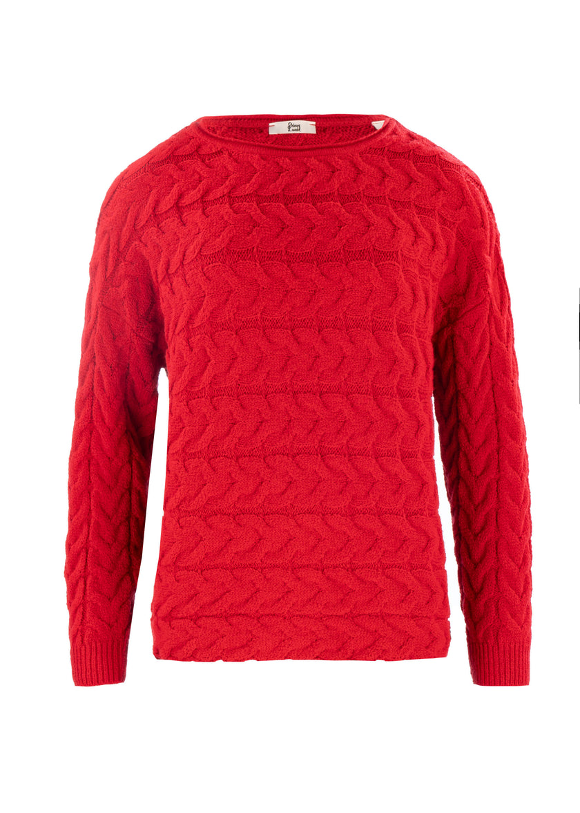 Pullover - Zopfstrick