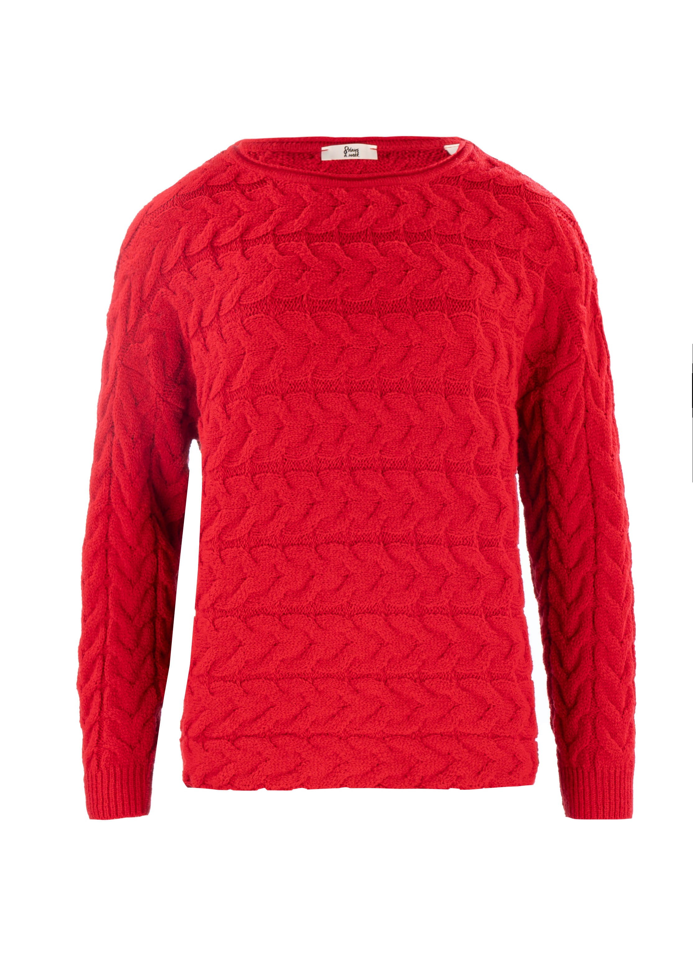 Pullover - Zopfstrick