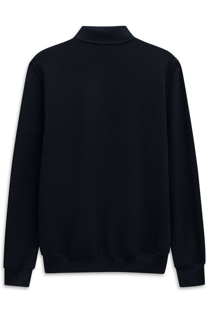 Sweatjacke - Collegekragen