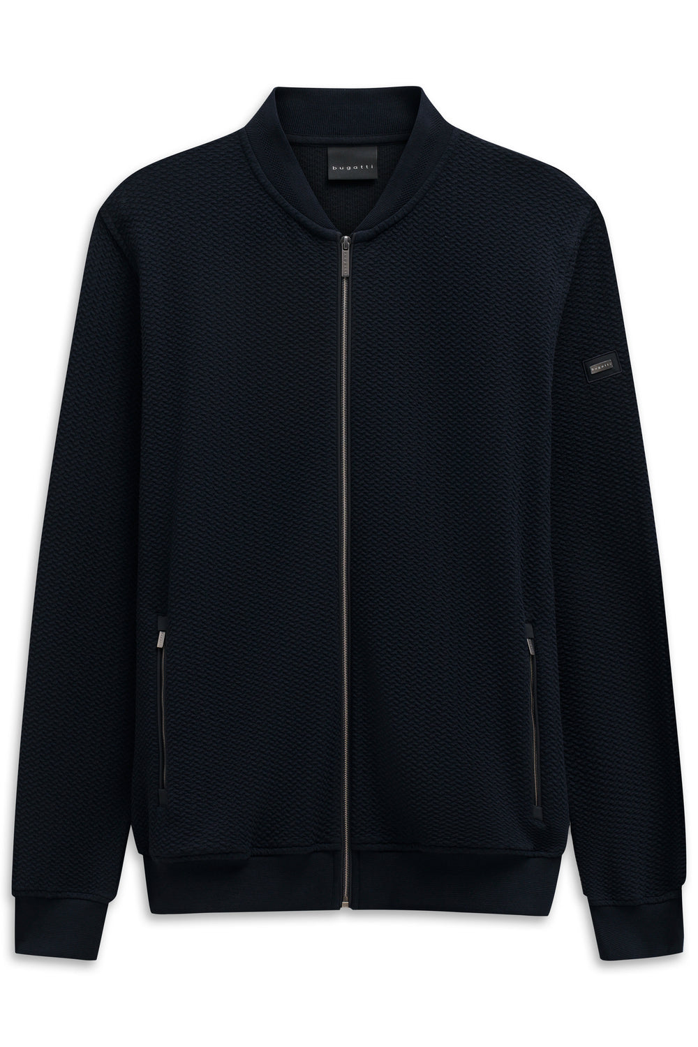 Sweatjacke - Collegekragen