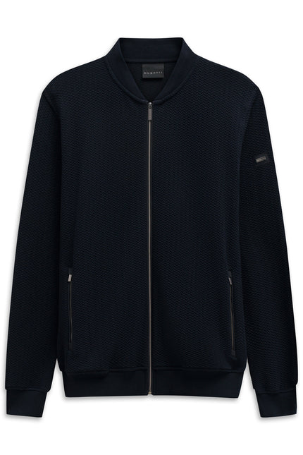 Sweatjacke - Collegekragen