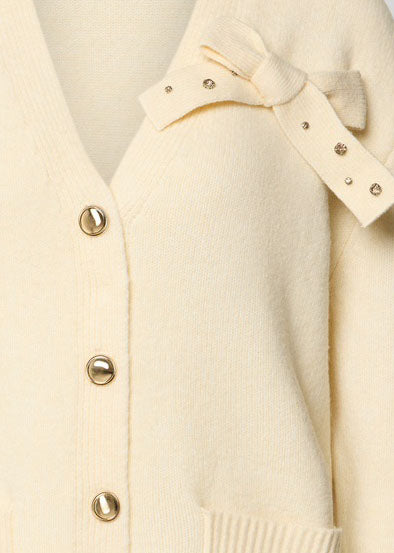 Strickjacke - Schleifendetail