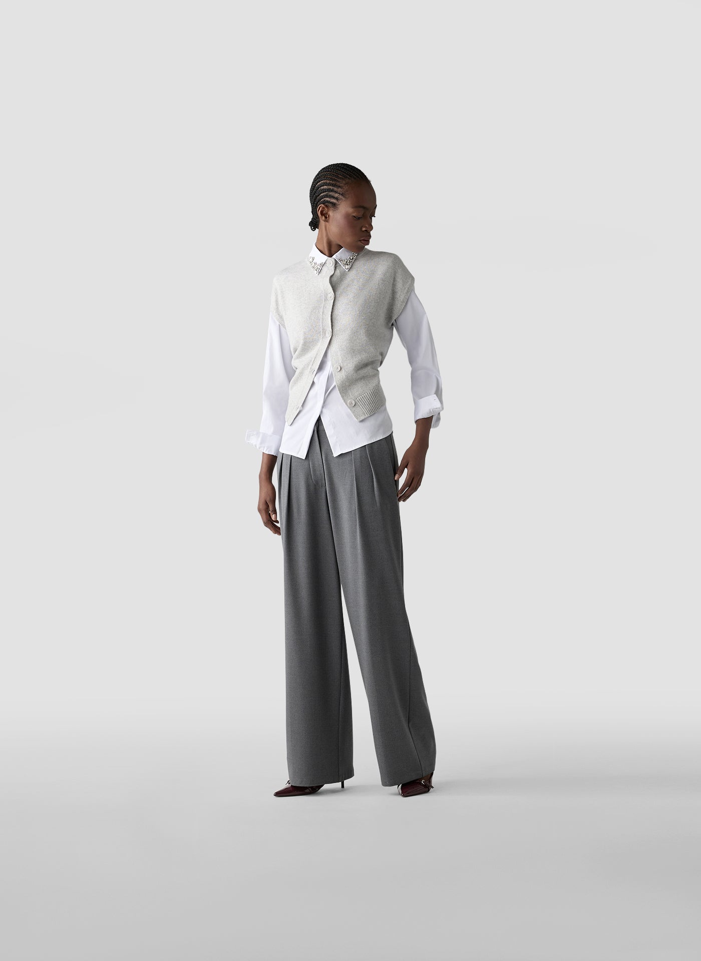 Pullunder - Bordeaux Glow