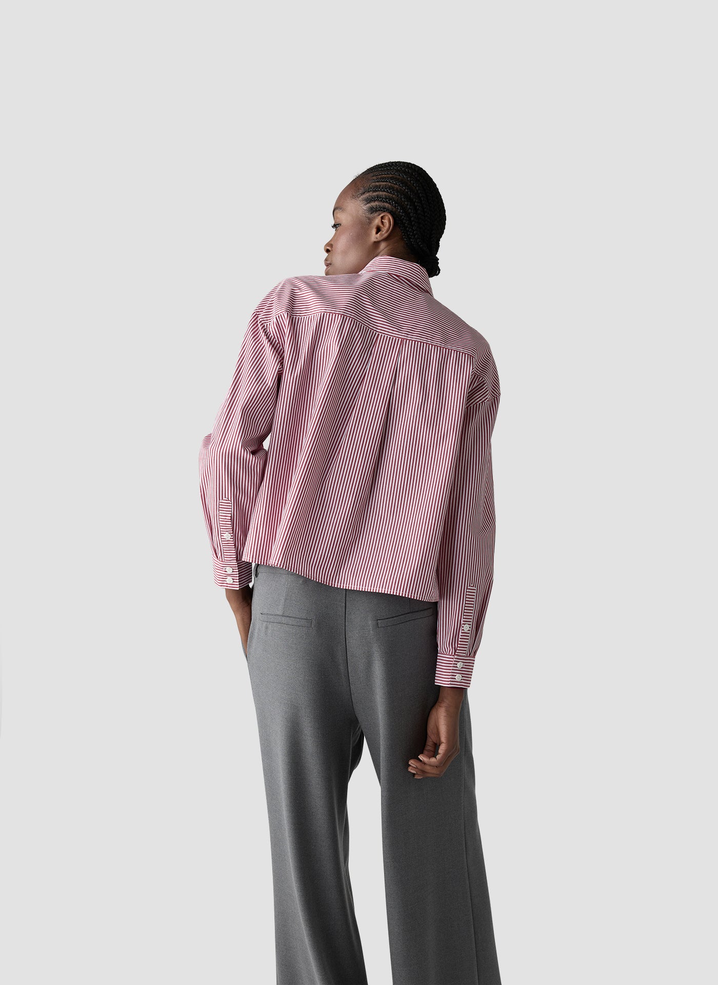 Hemdbluse - Bordeaux Glow