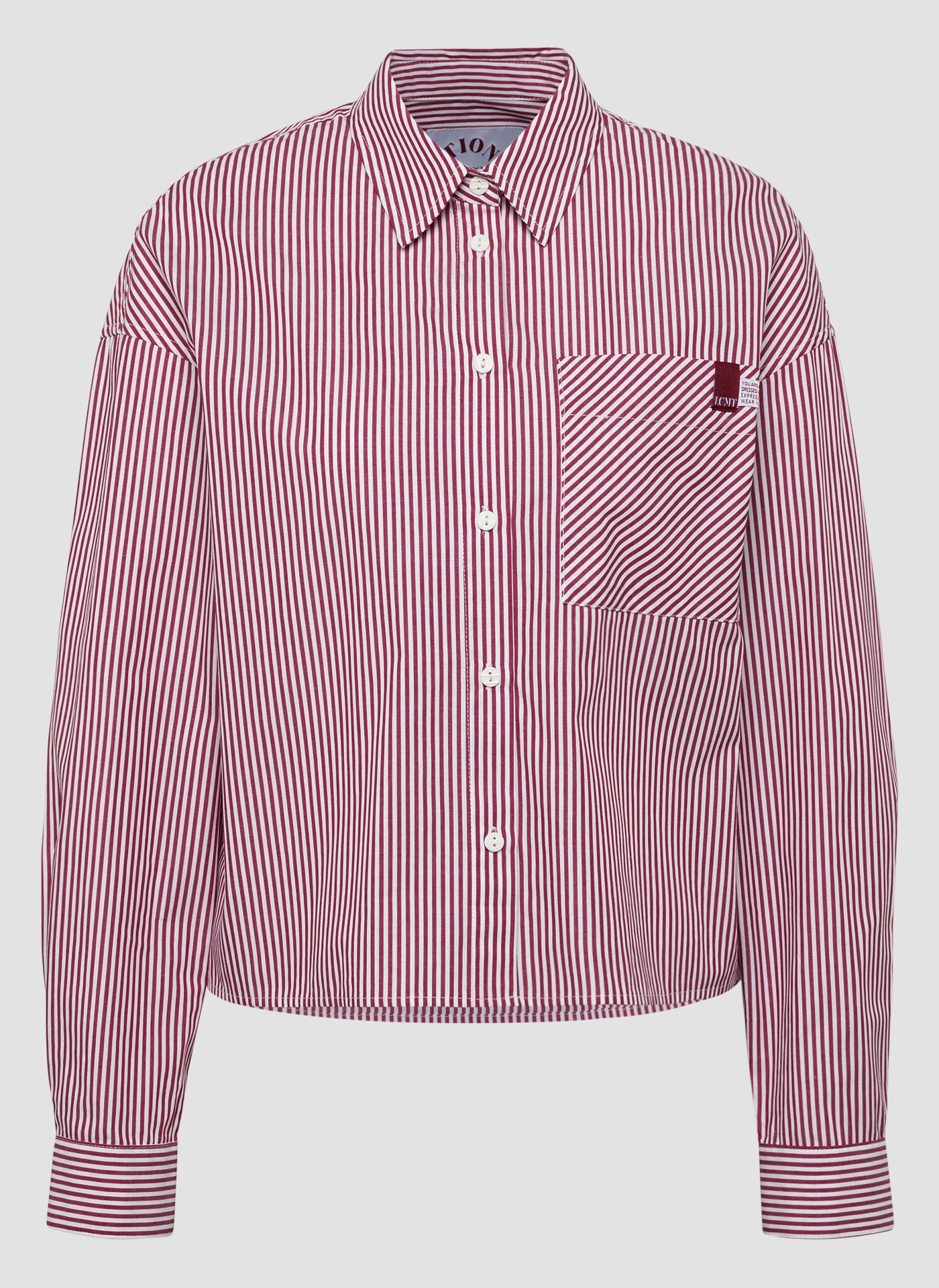 Hemdbluse - Bordeaux Glow