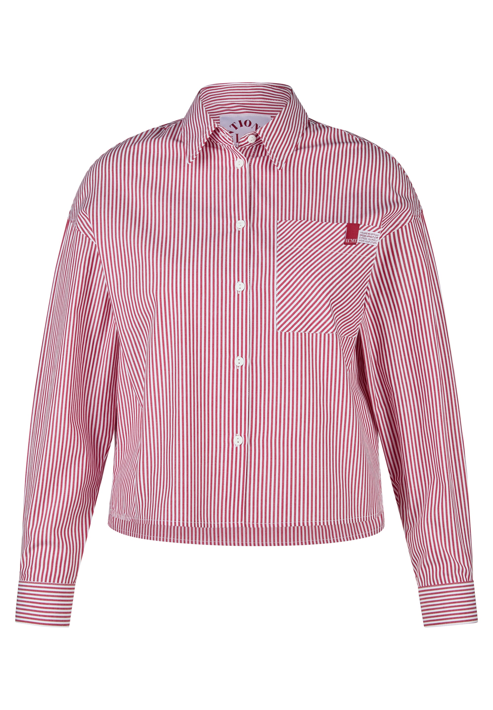 Hemdbluse - Bordeaux Glow