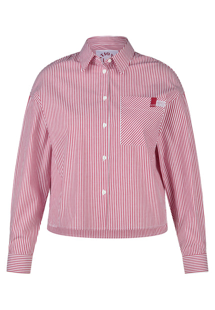 Hemdbluse - Bordeaux Glow