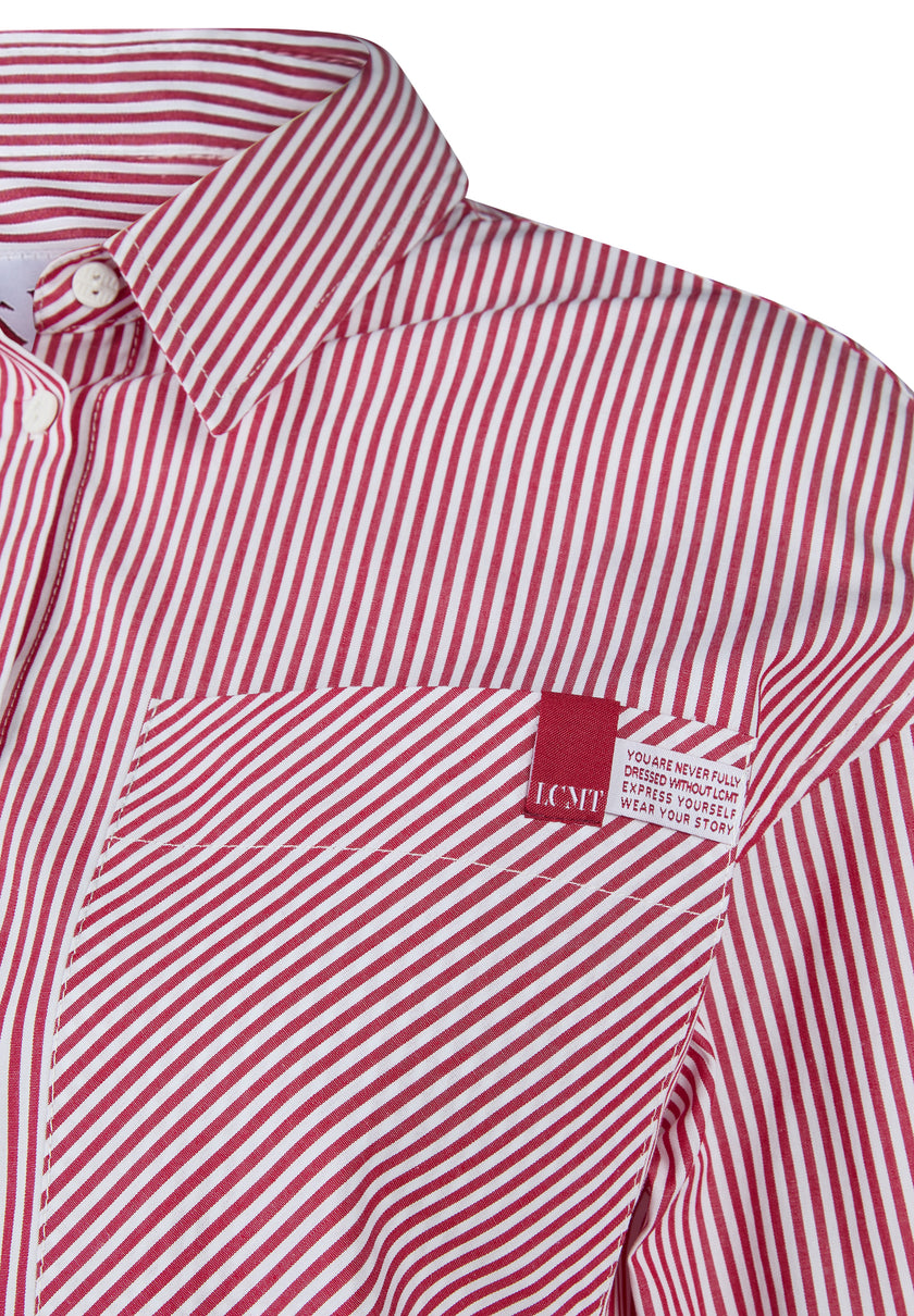 Hemdbluse - Bordeaux Glow