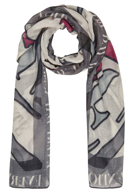 Schal - Bordeaux Glow