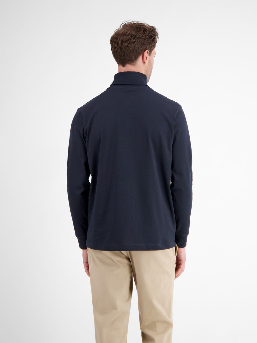 Langarmshirt - Rollkragen