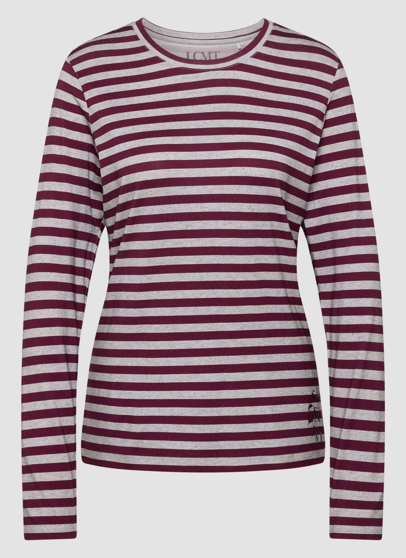 Langarmshirt - Bordeaux Glow