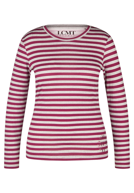 Langarmshirt - Bordeaux Glow