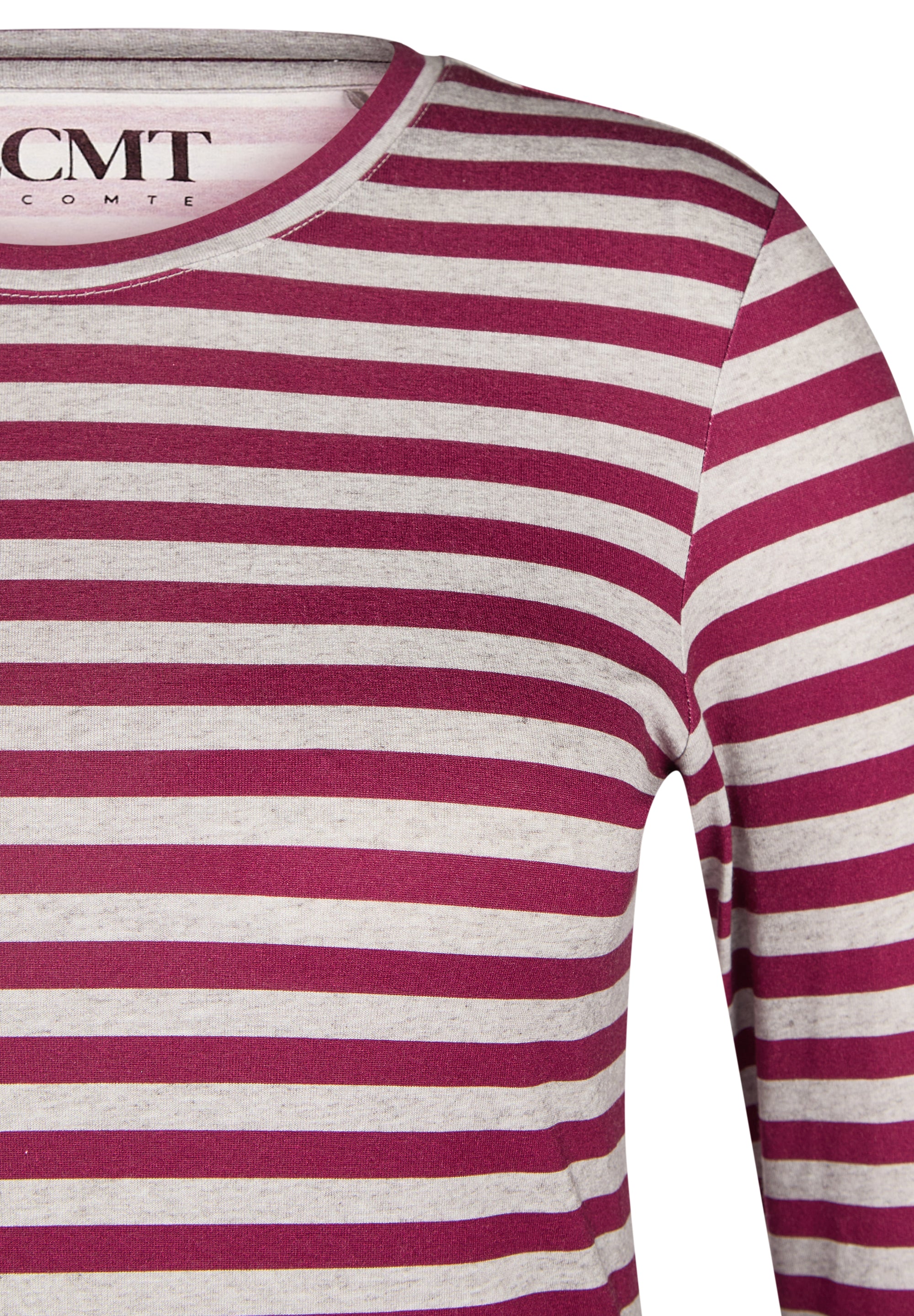 Langarmshirt - Bordeaux Glow