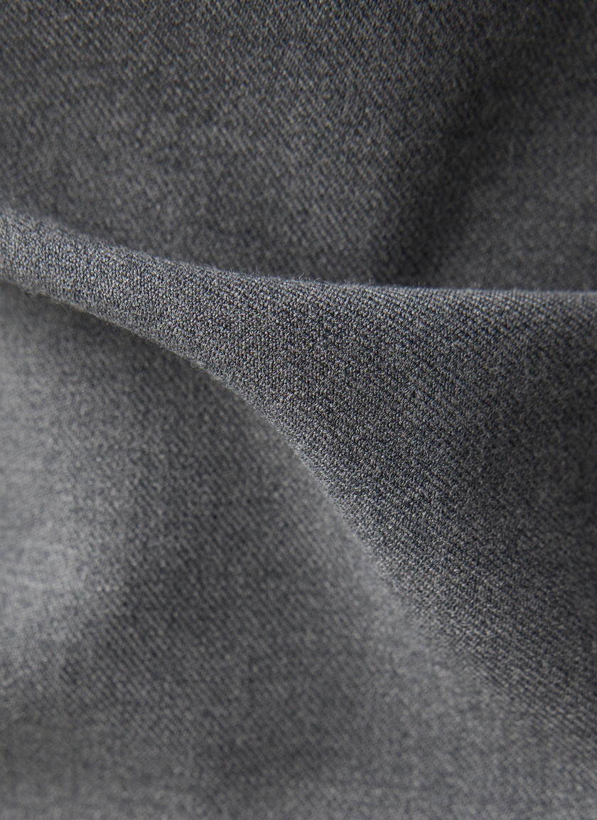 Bundfaltenhose - Bordeaux Glow