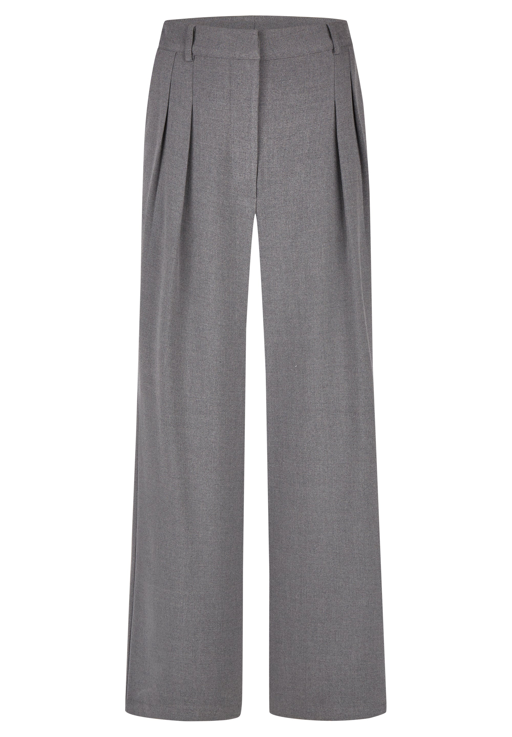 Bundfaltenhose - Bordeaux Glow