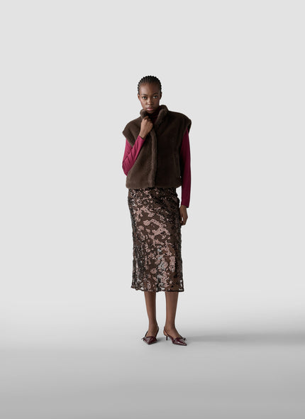 Fake Fur Weste - Cozy Chic