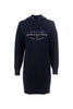 Strickkleid - Kapuze