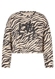 Sweatshirt - Zebra Noir