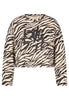 Sweatshirt - Zebra Noir