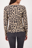 Langarmshirt - Animalprint