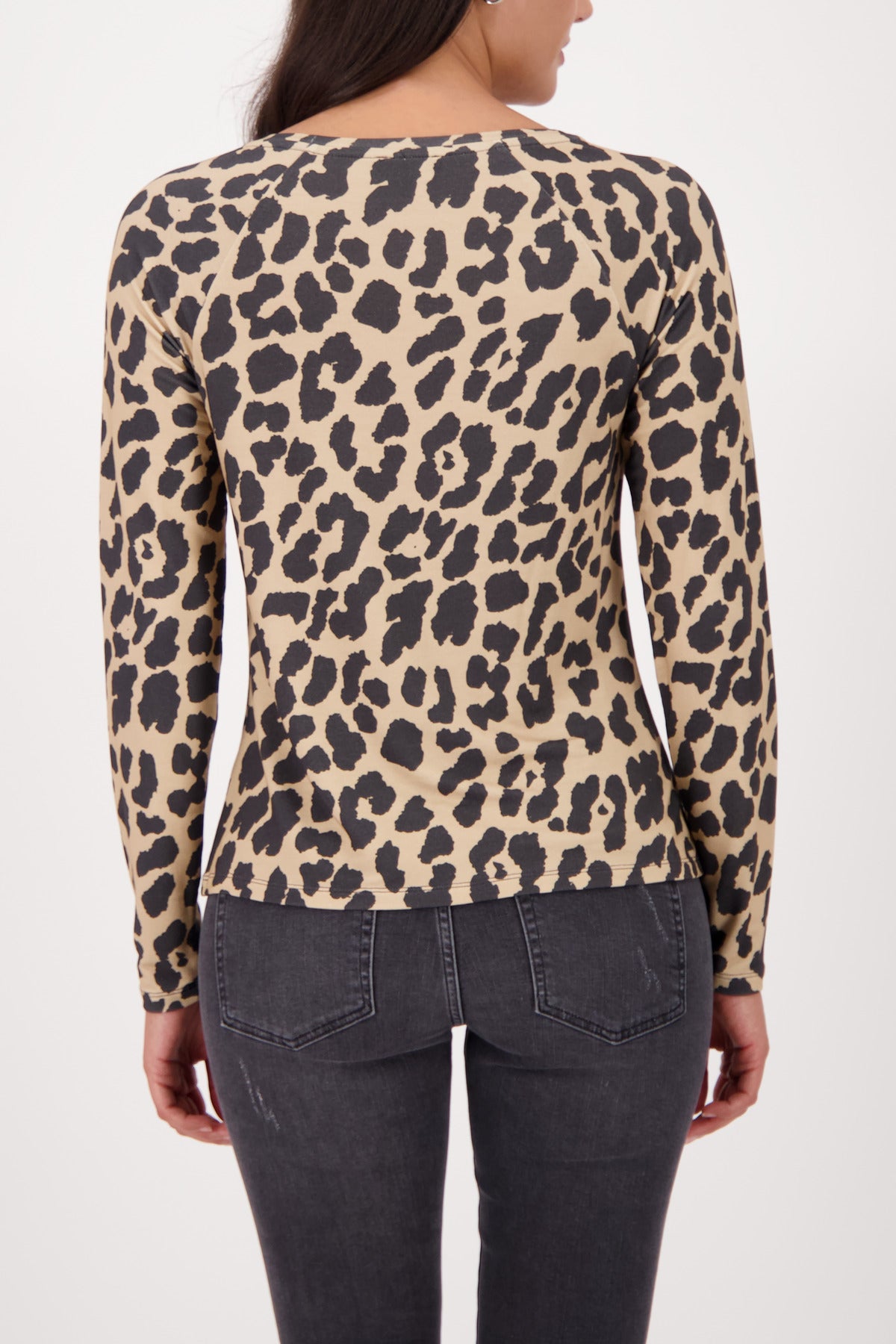 Langarmshirt - Animalprint