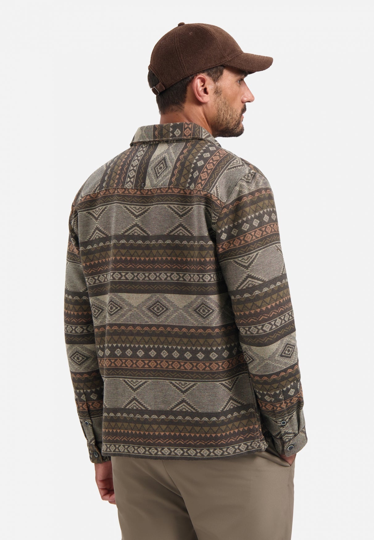 Overshirt - Jacquard Muster