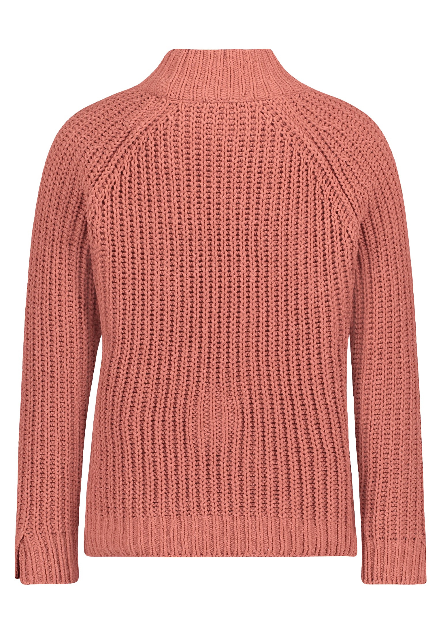 Strickpullover - Stehkragen