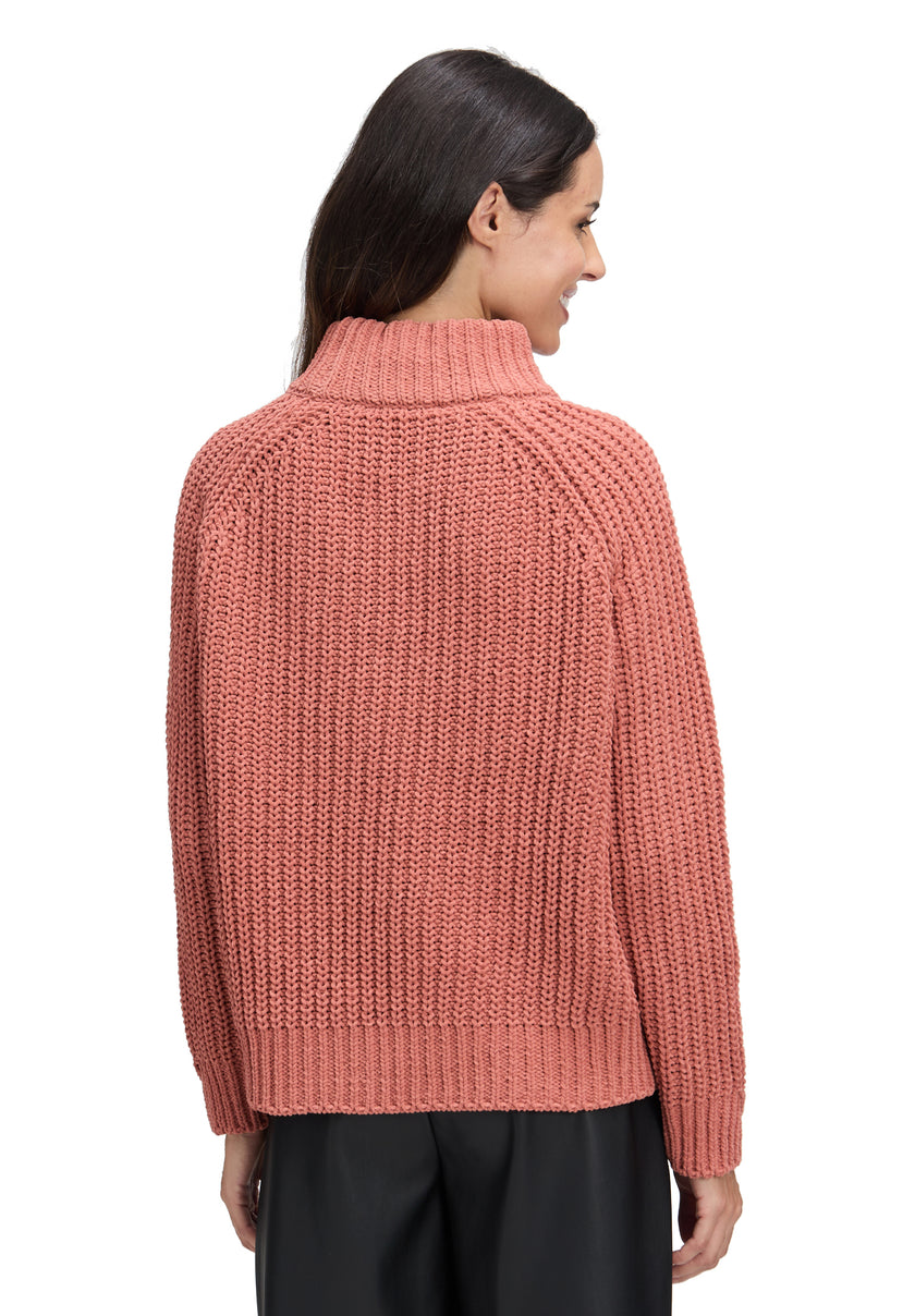 Strickpullover - Stehkragen
