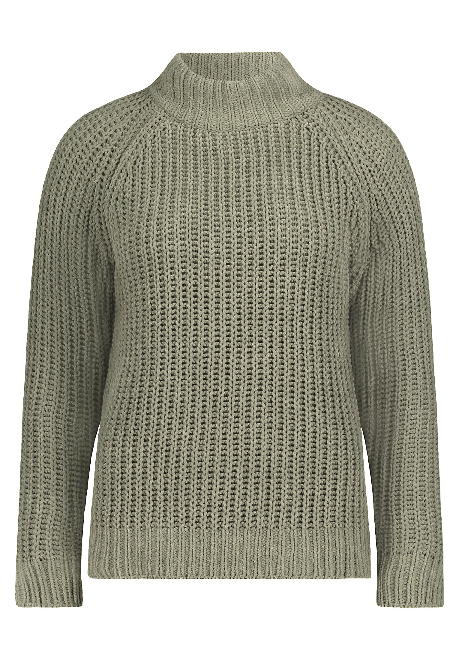 Strickpullover - Stehkragen