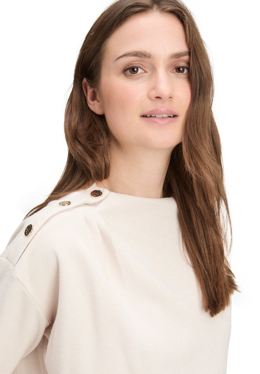 Sweatshirt - Stehkragen